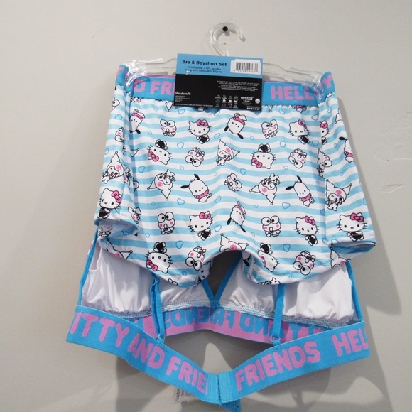 Hello Kitty Blue Bra and‎ Boyshort Set - Picture 3 of 5